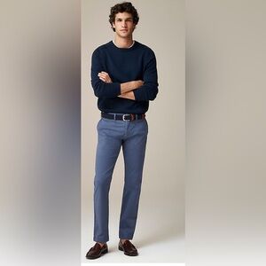 J Crew Pants Mens 33x32 Blue 484 Slim Fit Stretch Chino